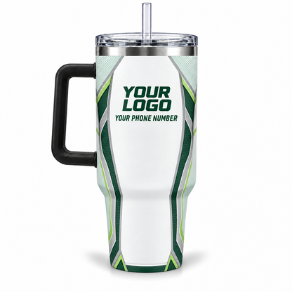 SJS023 personalized tumbler 40oz back product mockup