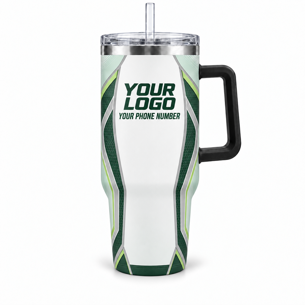 SJS023 personalized tumbler 40oz front product mockup