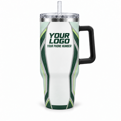 SJS023 personalized tumbler 40oz front product mockup