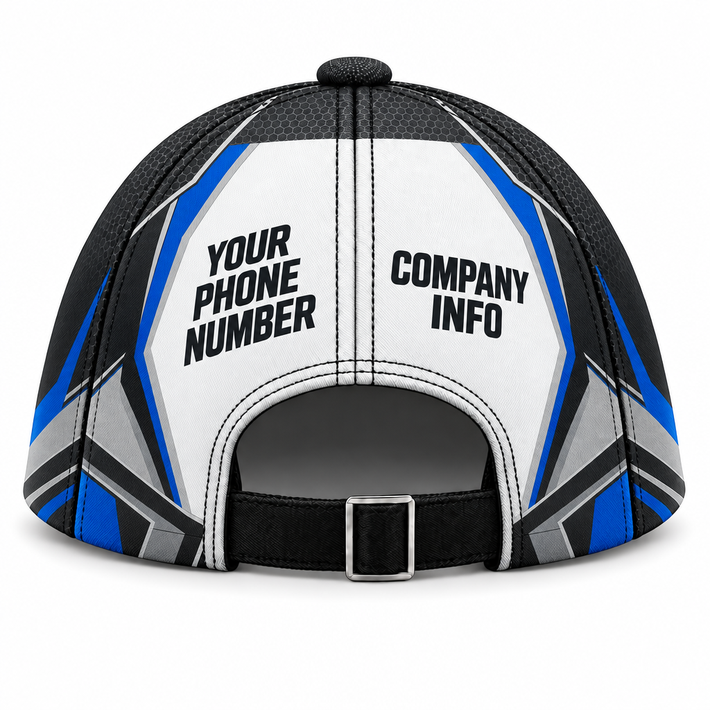 SJS025 personalized cap back product mockup