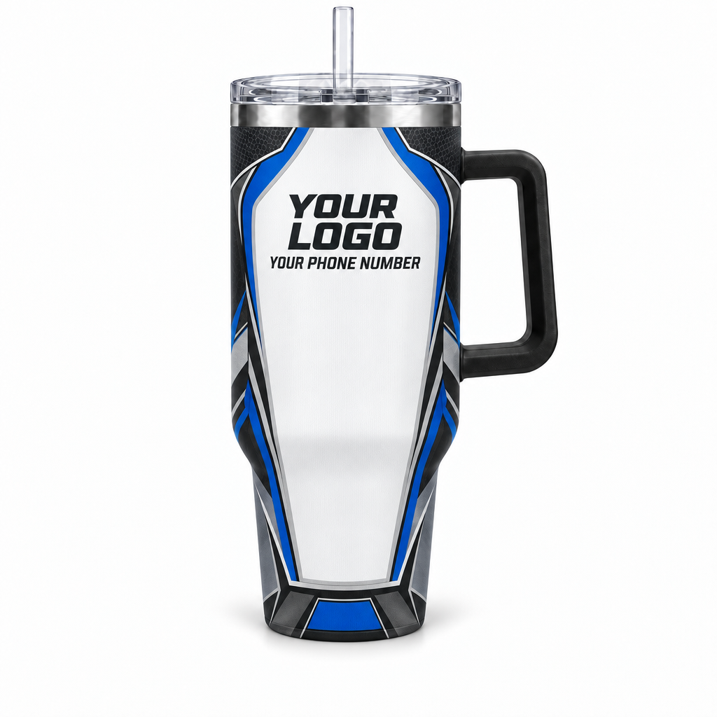 SJS025 personalized tumbler 40oz front product mockup