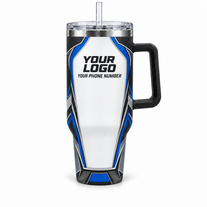 SJS025 personalized tumbler 40oz front product mockup