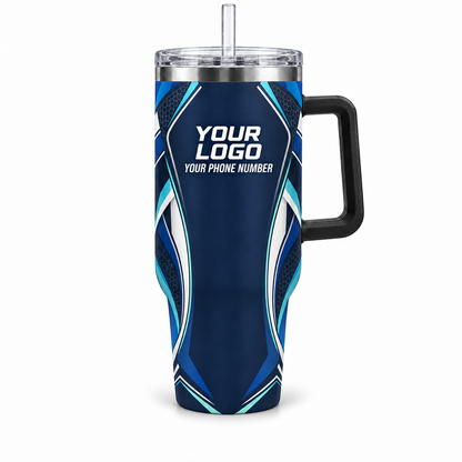 SJS028 personalized tumbler 40oz front product mockup