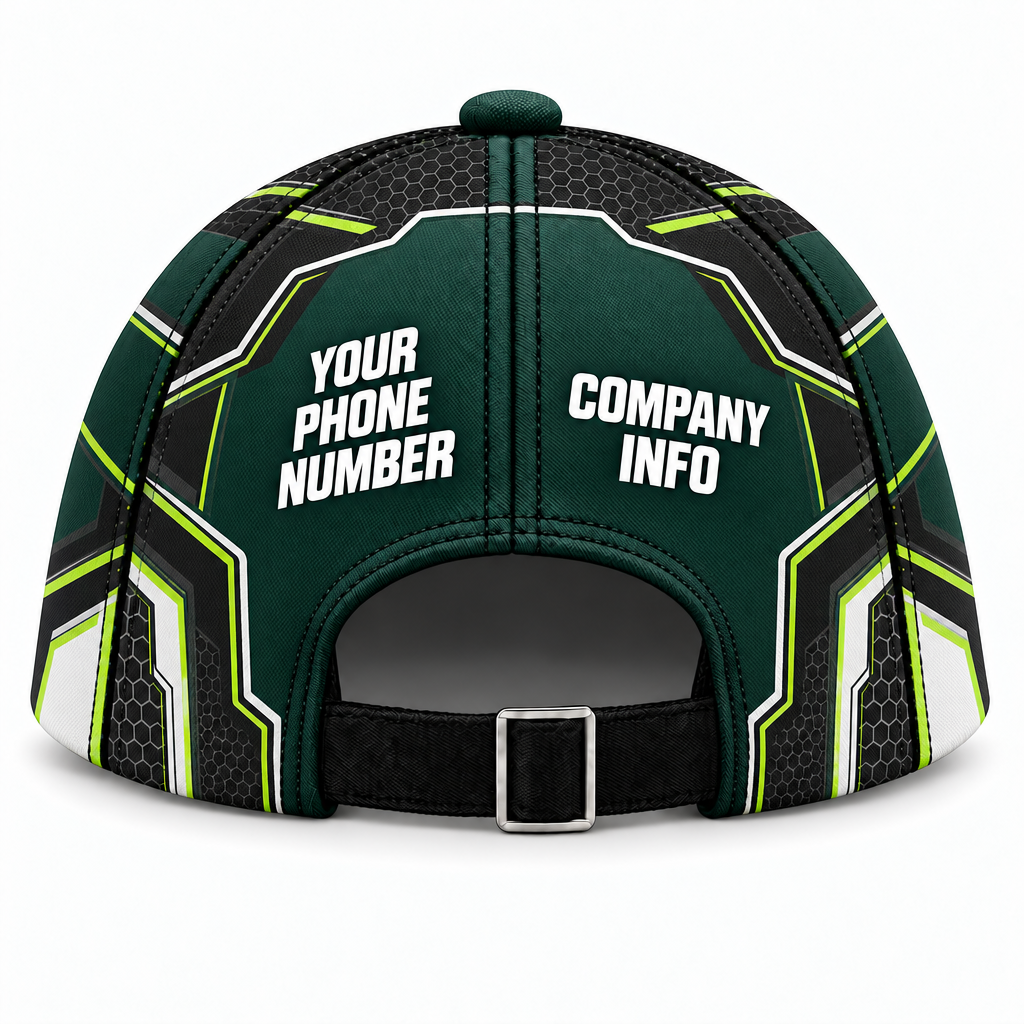 SJS030 personalized cap back product mockup