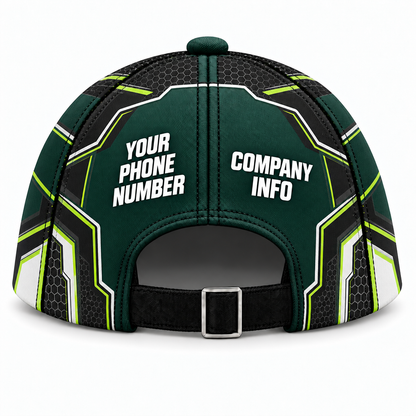 SJS030 personalized cap back product mockup