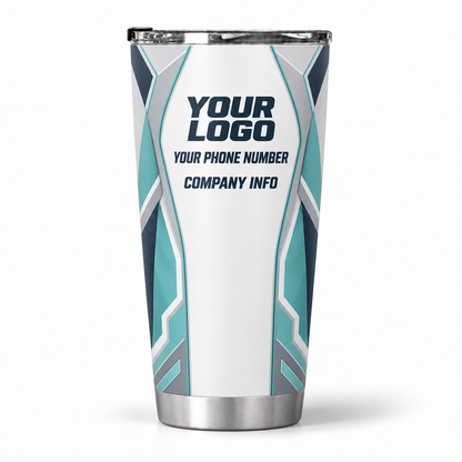 SJS031 personalized tumbler 20oz back product mockup