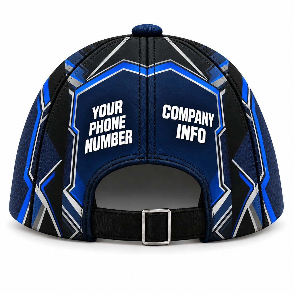 SJS033 personalized cap back product mockup