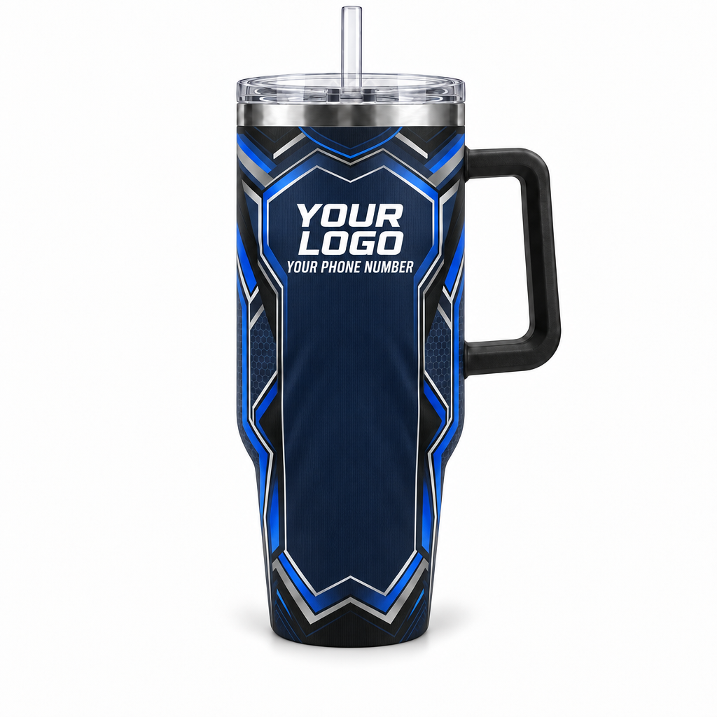 SJS033 personalized tumbler 40oz front product mockup