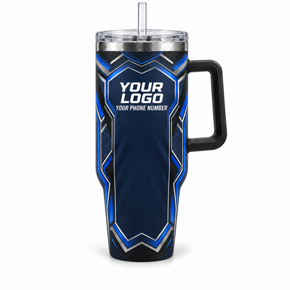 SJS033 personalized tumbler 40oz front product mockup