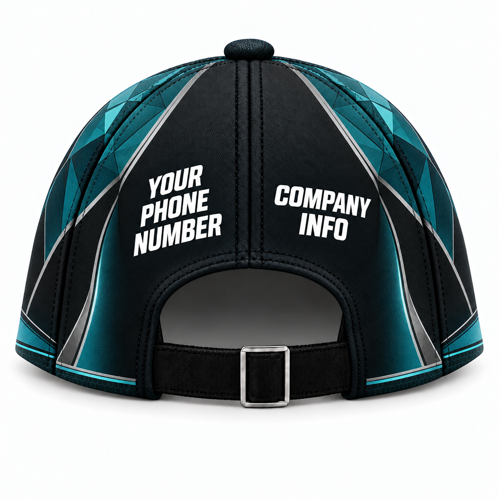 SJS034 personalized cap back product mockup