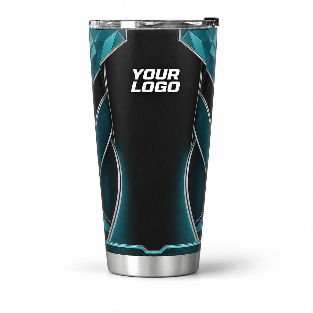 SJS034 personalized tumbler 20oz front product mockup