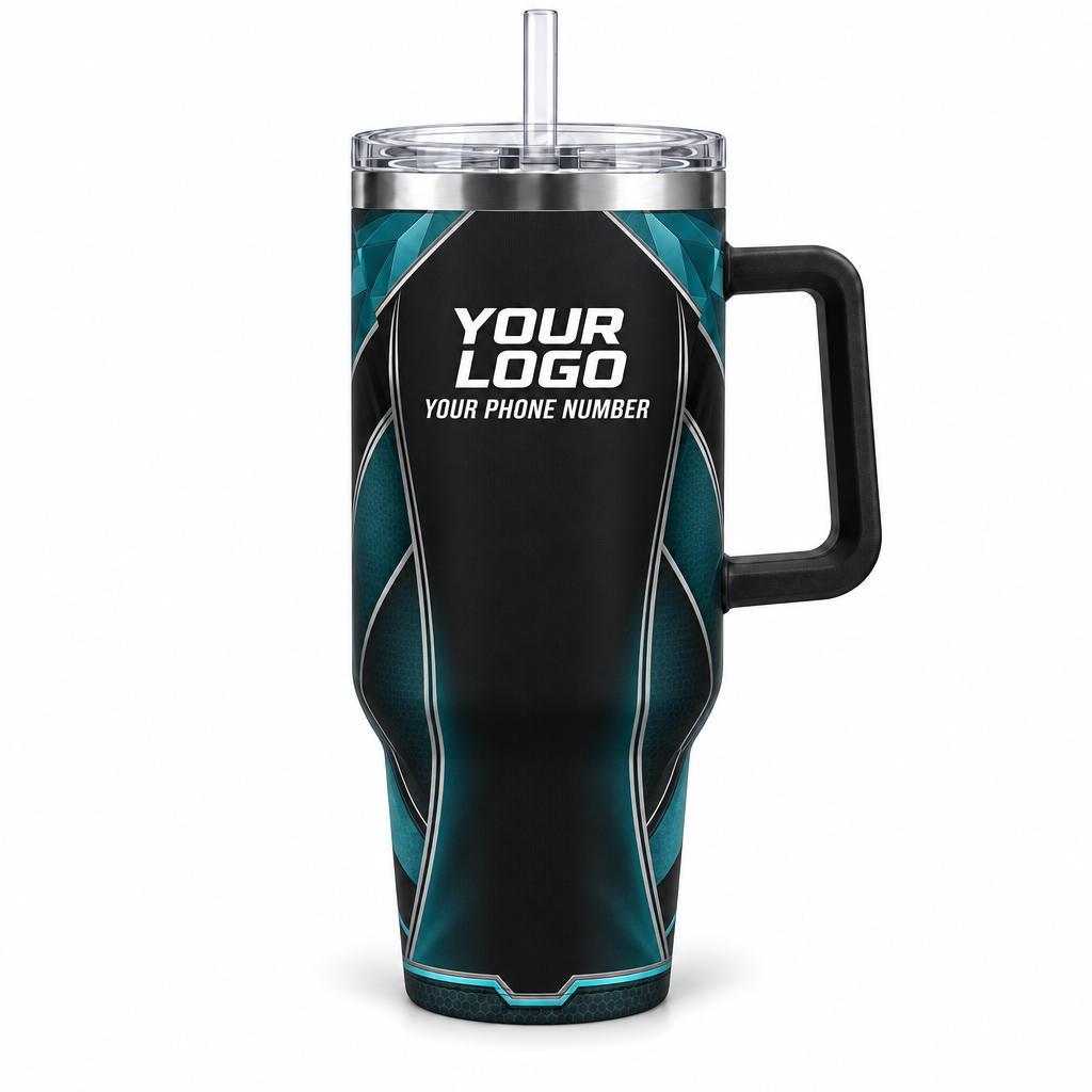 SJS034 personalized tumbler 40oz front product mockup