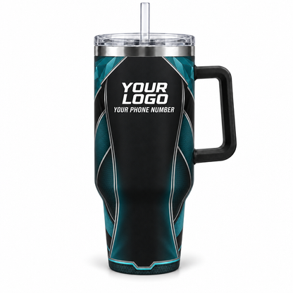 SJS034 personalized tumbler 40oz front product mockup