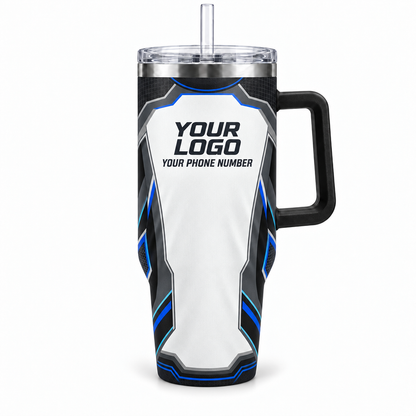 SJS035 personalized tumbler 40oz front product mockup