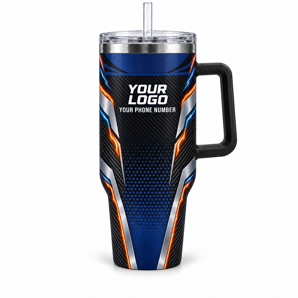 USP00B personalized tumbler 40oz front product mockup