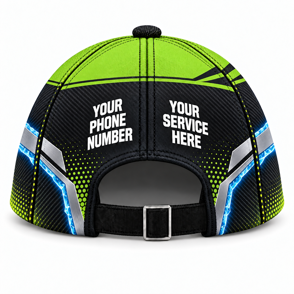 USP00L personalized cap back product mockup