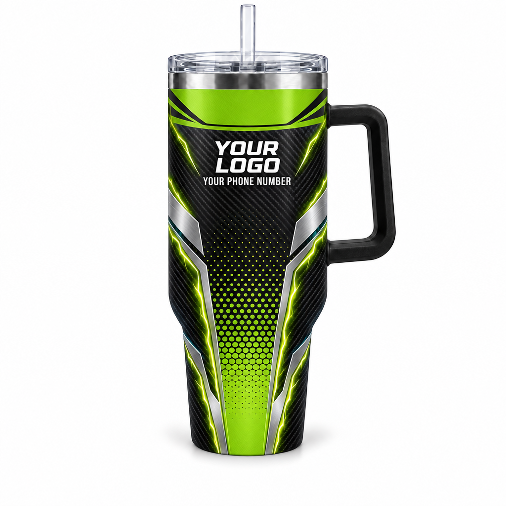USP00L personalized tumbler 40oz front product mockup
