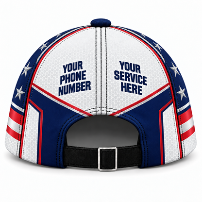 USP01 personalized cap back product mockup