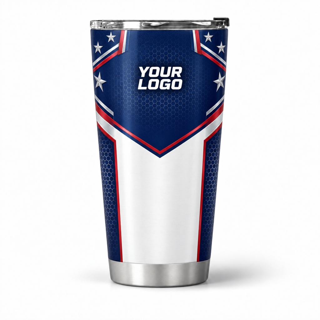 USP01 personalized tumbler 20oz front product mockup