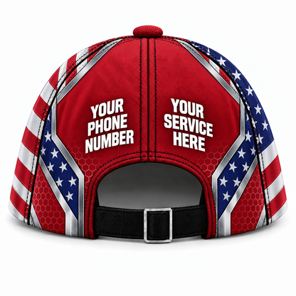 USP04 personalized cap back product mockup