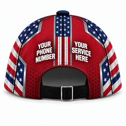 USP05 personalized cap back product mockup