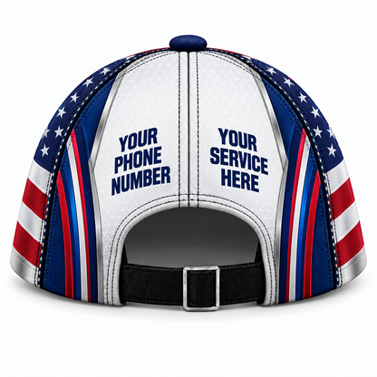 USP09 personalized cap back product mockup