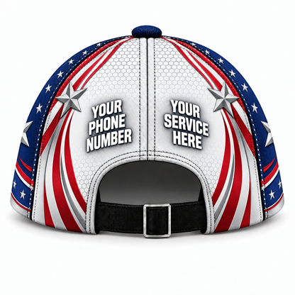 USP10 personalized cap back product mockup