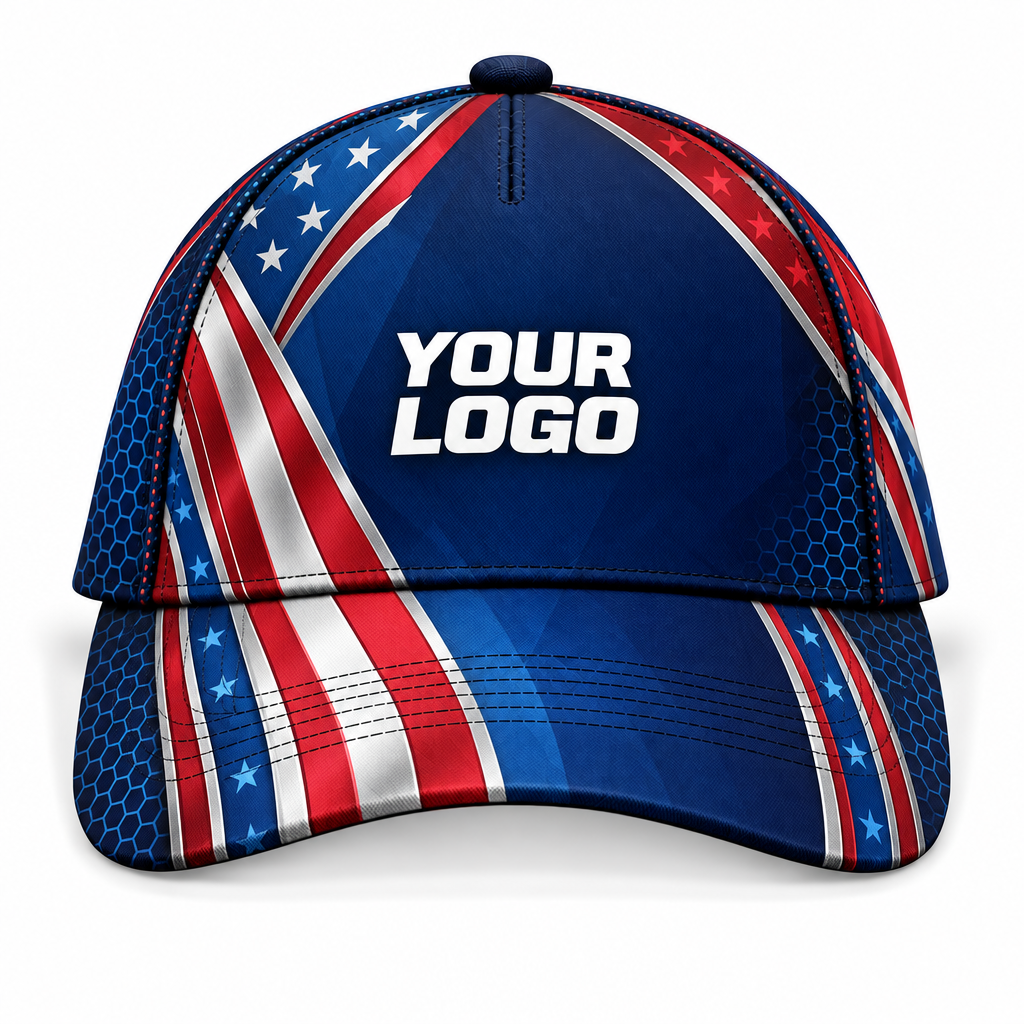 USP12 personalized cap front product mockup