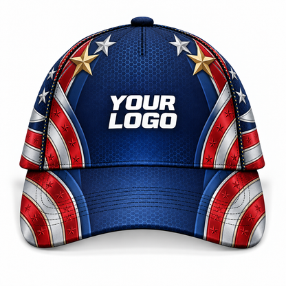 USP14 personalized cap front product mockup
