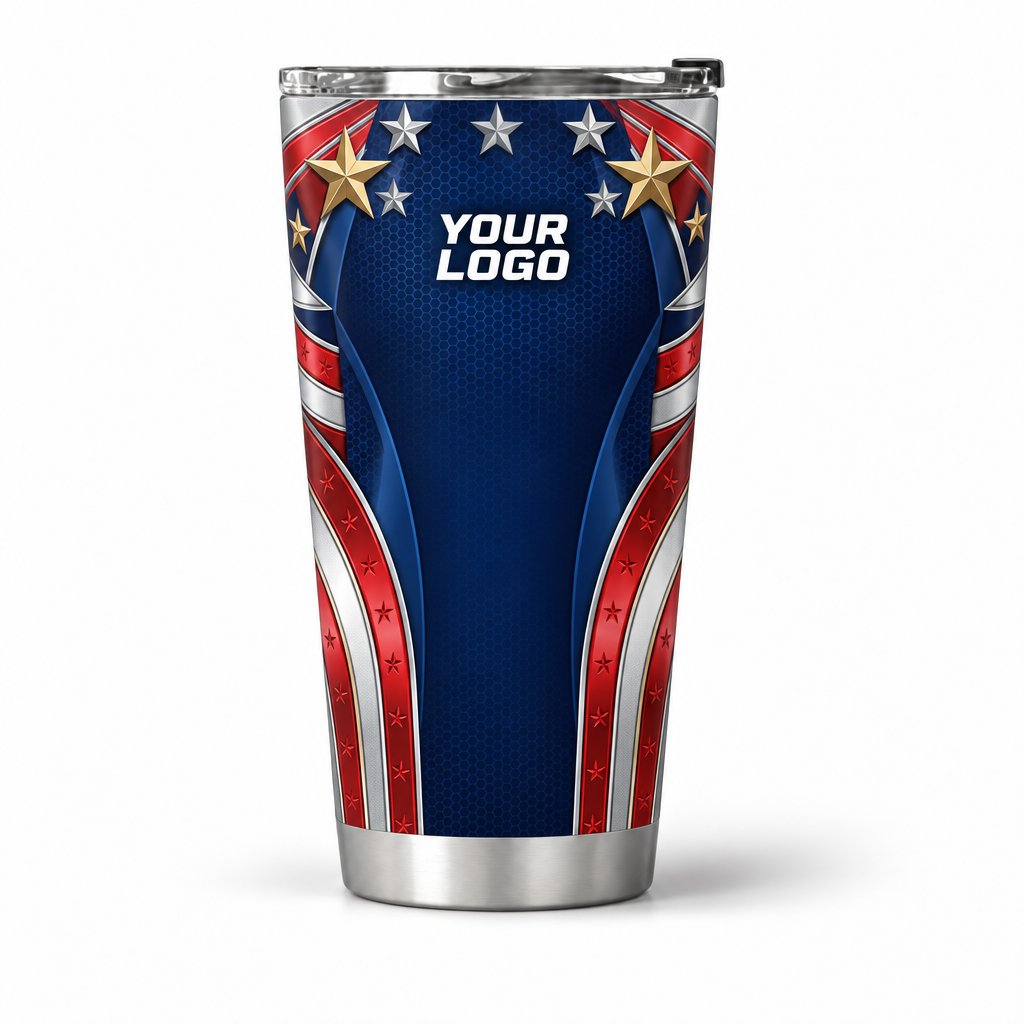 USP14 personalized tumbler 20oz front product mockup
