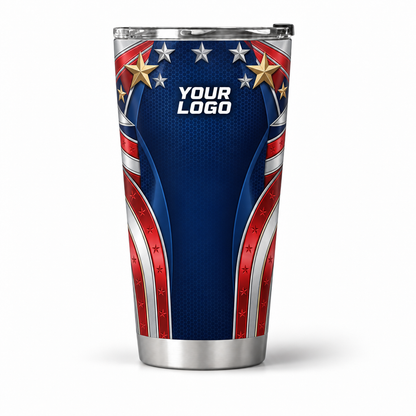 USP14 personalized tumbler 20oz front product mockup