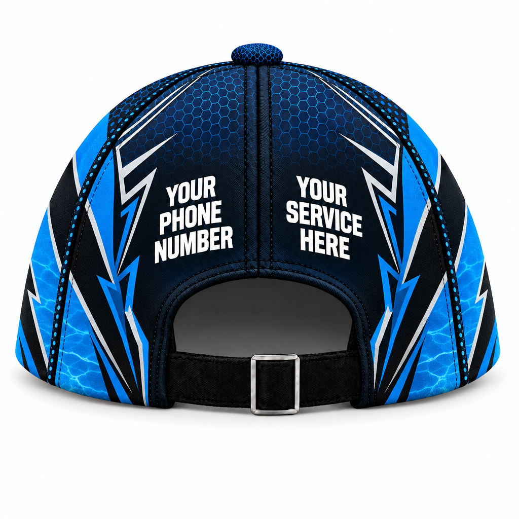 WCN003 personalized cap back product mockup