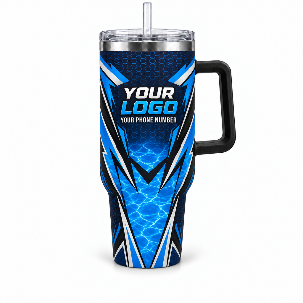 WCN003 personalized tumbler 40oz front product mockup
