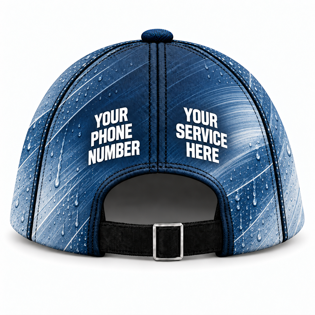 WCN004 personalized cap back product mockup