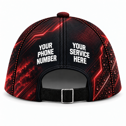WCN005 personalized cap back product mockup