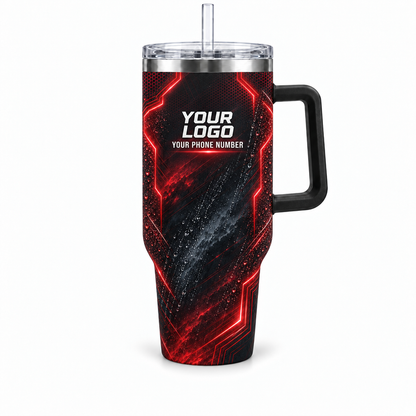 WCN005 personalized tumbler 40oz front product mockup