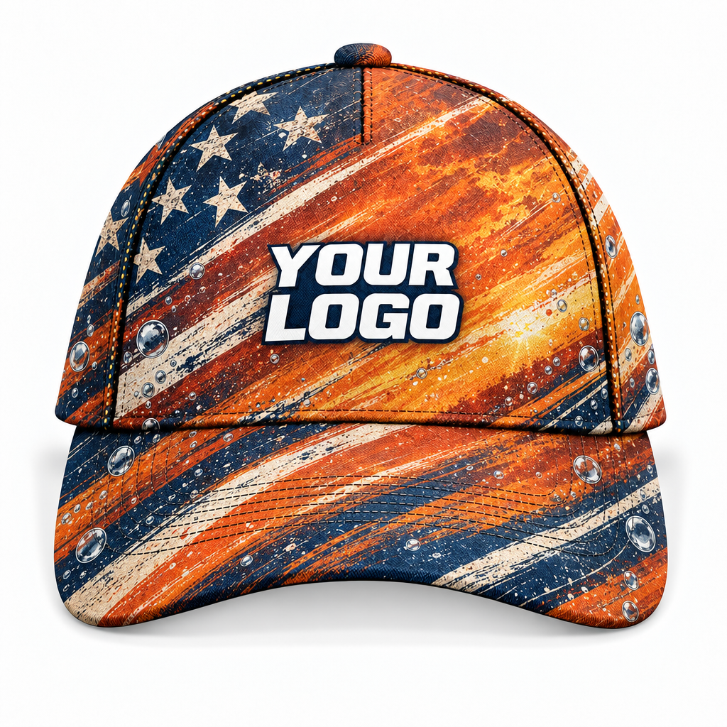 WCN006 personalized cap front product mockup