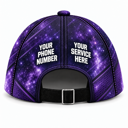 WCN007 personalized cap back product mockup