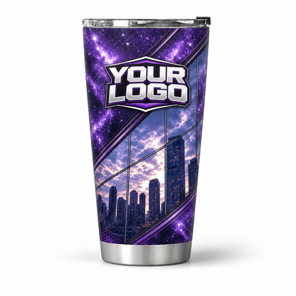 WCN007 personalized tumbler 20oz front product mockup