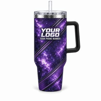 WCN007 personalized tumbler 40oz front product mockup