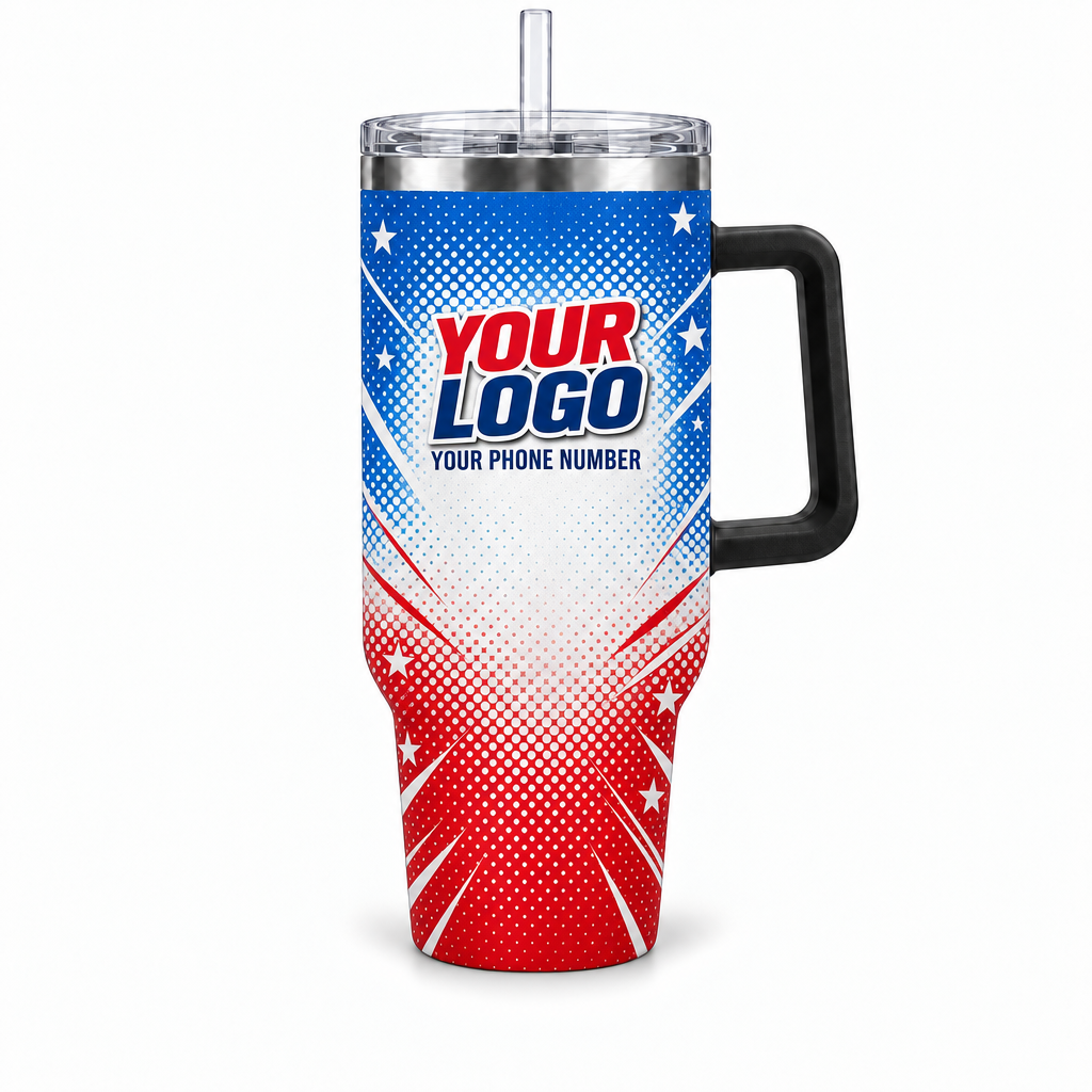 WCN008 personalized tumbler 40oz front product mockup
