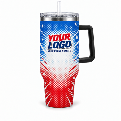 WCN008 personalized tumbler 40oz front product mockup