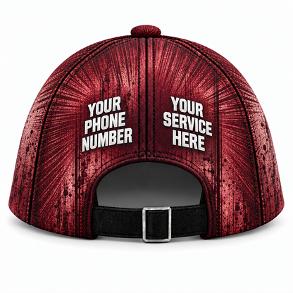 WCN009 personalized cap back product mockup