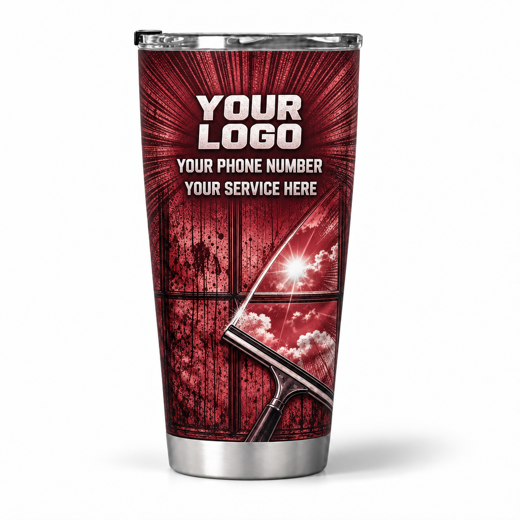 WCN009 personalized tumbler 20oz back product mockup