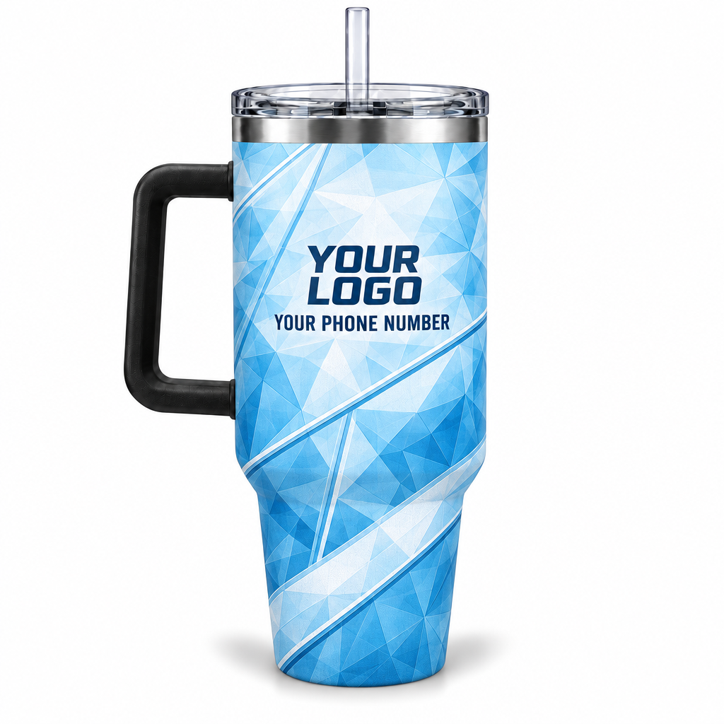 WCN010 personalized tumbler 40oz back product mockup
