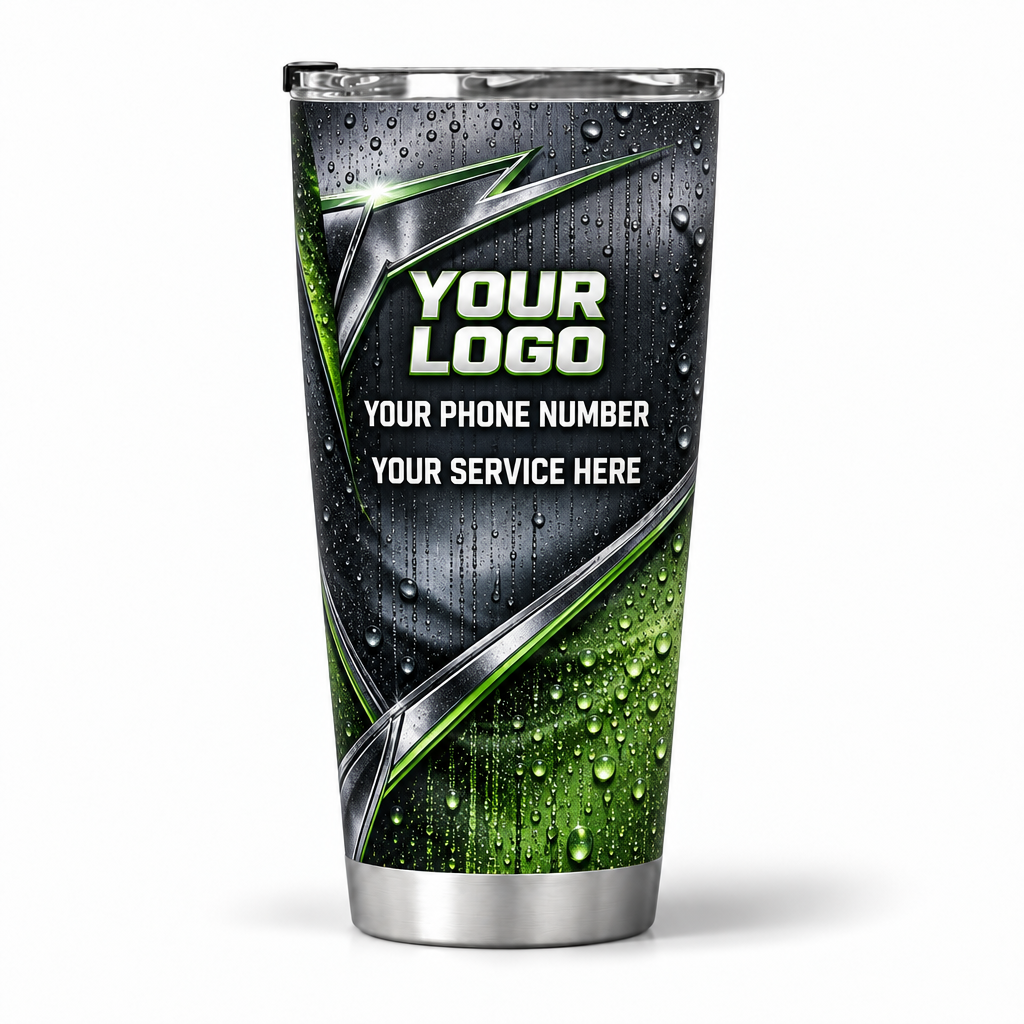 WCN011 personalized tumbler 20oz back product mockup