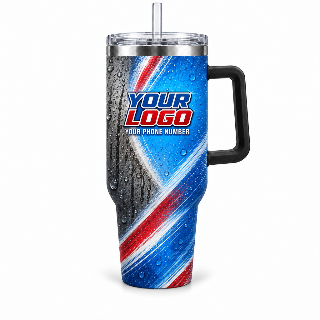 WCN012 personalized tumbler 40oz front product mockup
