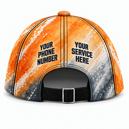 WCN013 personalized cap back product mockup