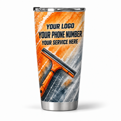WCN013 personalized tumbler 20oz back product mockup