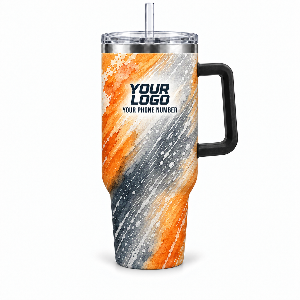 WCN013 personalized tumbler 40oz front product mockup